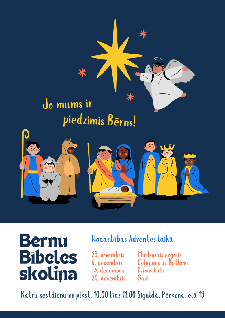 Atvērto durvju dienas bērnu Bībeles skoliņai Siguldā